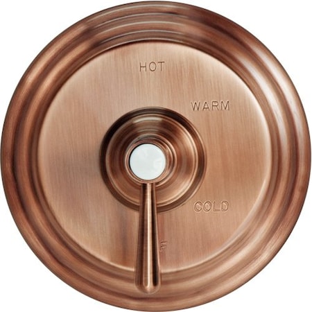 NEWPORT BRASS Therm Plate Asm in Antique Copper 2-500/08A
